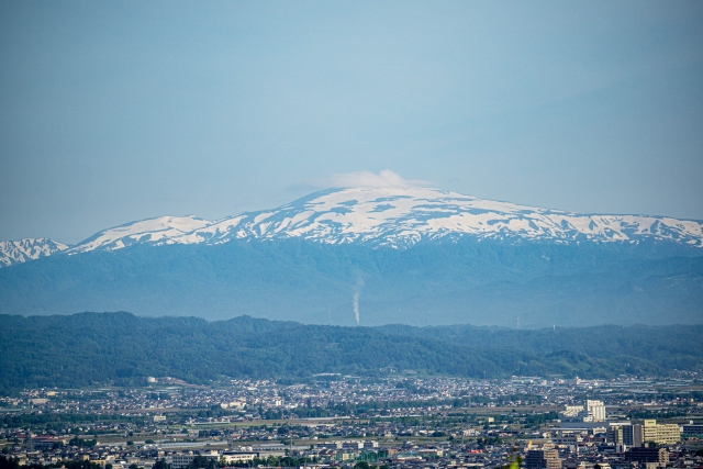 山形市蔵王山脈